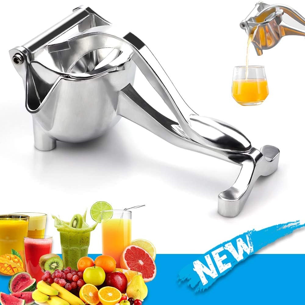 Sunn livsstil med denne manuelle fruktpresse, gir deg ferskpresset juice på sekunder.