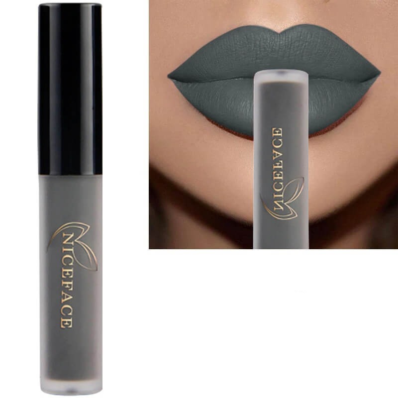 Geschenkset mit mattem, flüssigem Lippenstift und passendem Lipliner, Damen-Beauty-Set