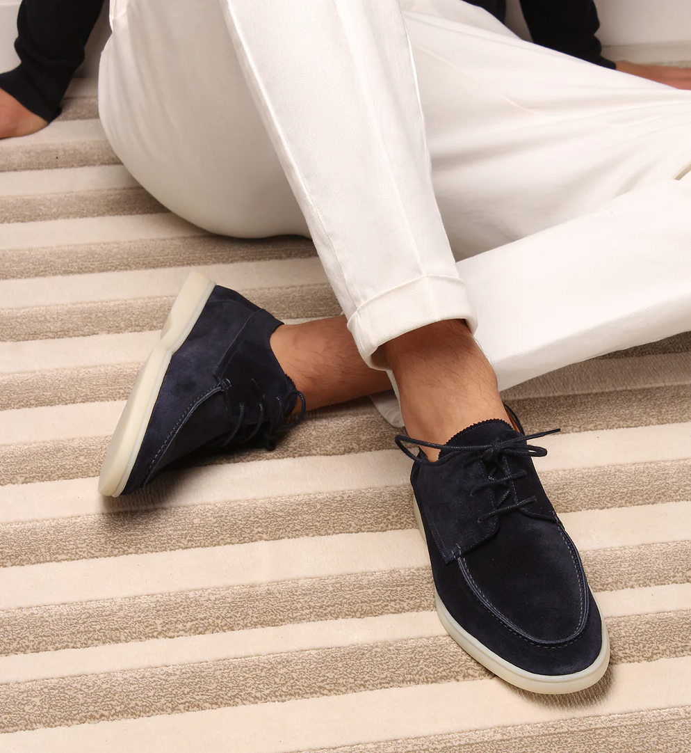 Stilfulle beige herreloafers, ideelle for vår og høst, allsidige og komfortable hverdagssko.