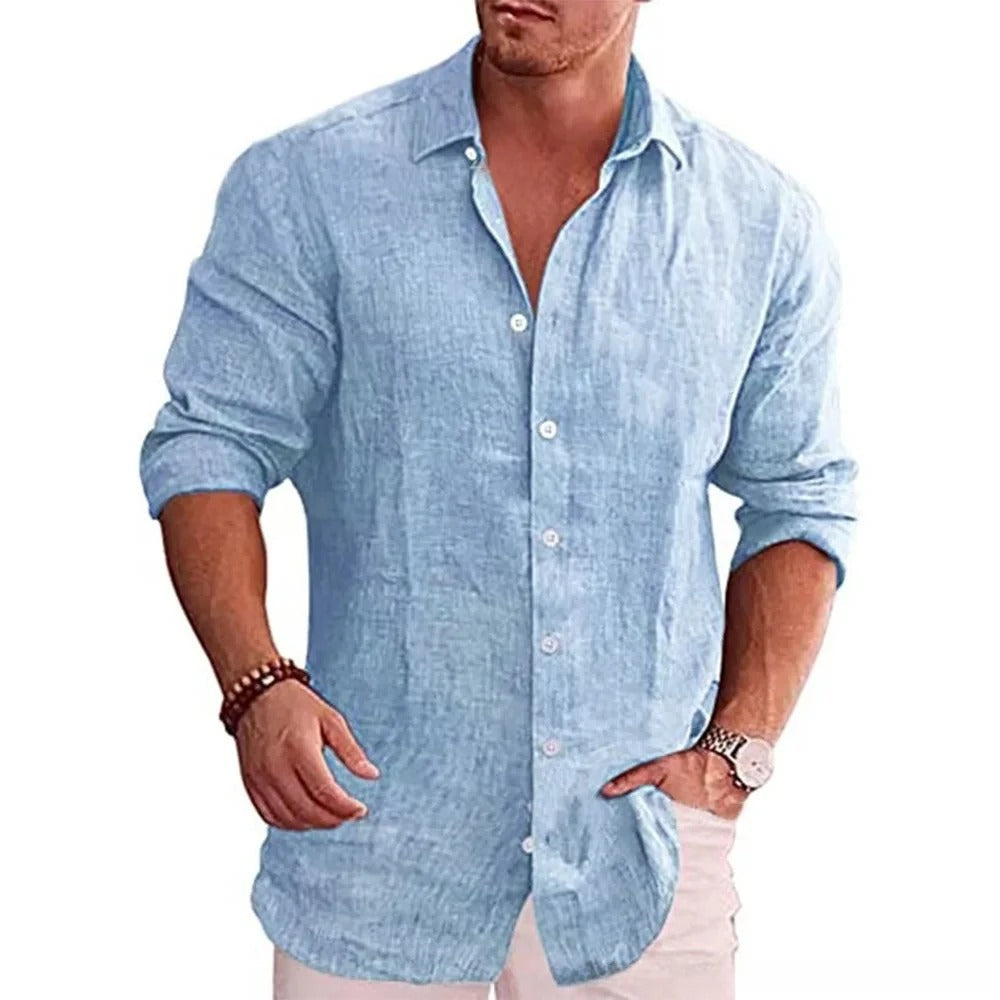Menns elegante poloskjorte med korte ermer for casual sommerbruk og hverdagsfritid.