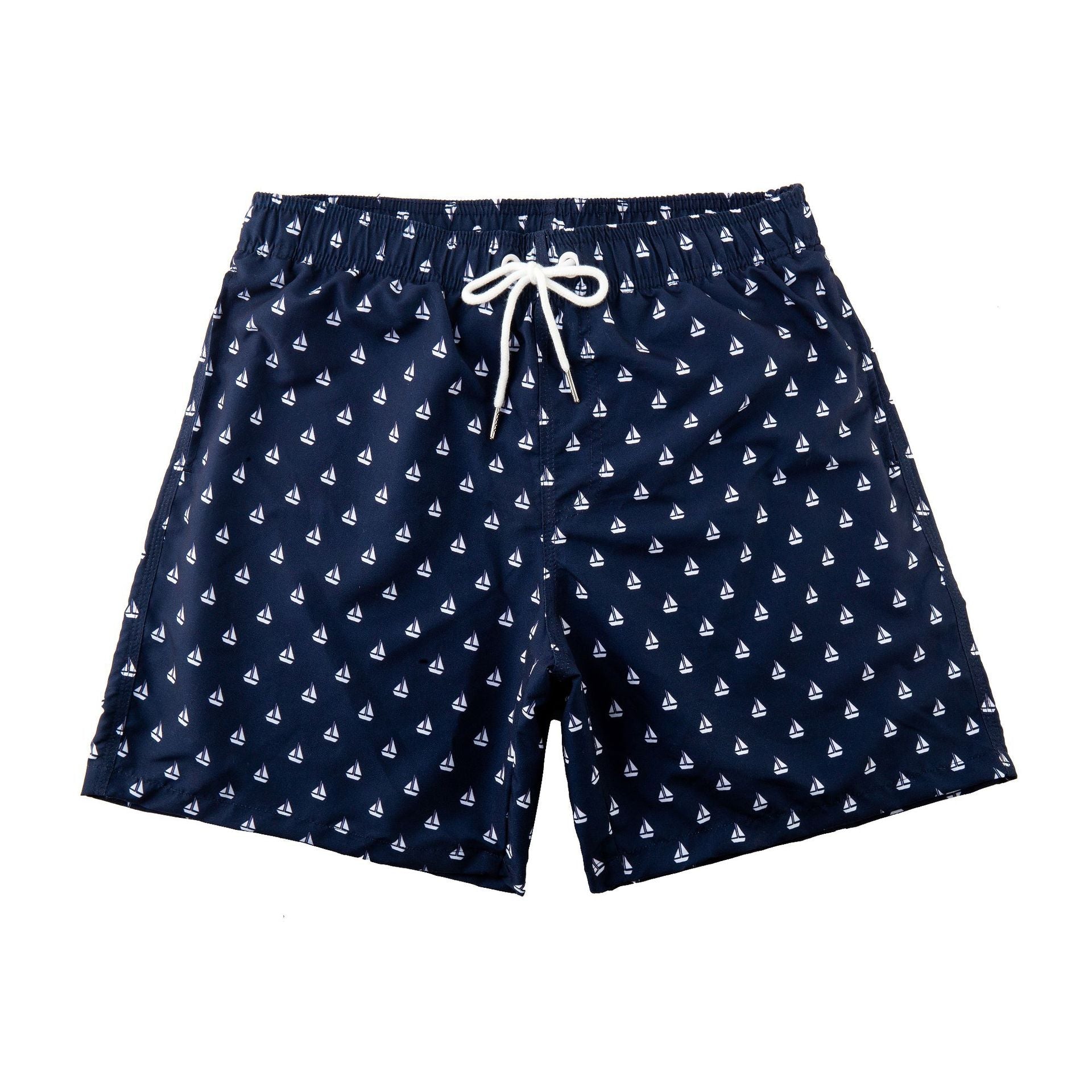 Menns badeshorts for svømming, hurtigtørkende stoff for optimal komfort ved vannet.