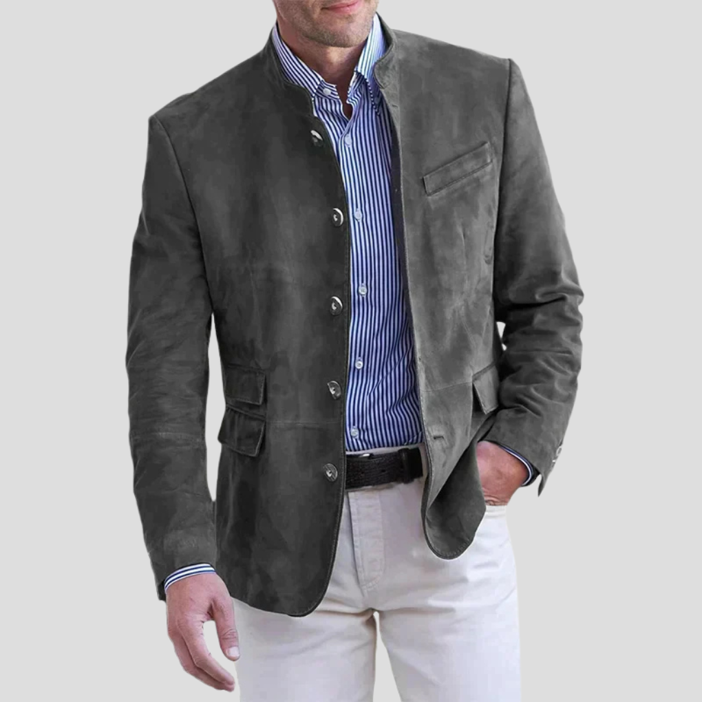 Stilfull menns blazer, perfekt for både kontorstil og festantrekk. En allsidig formell jakke.