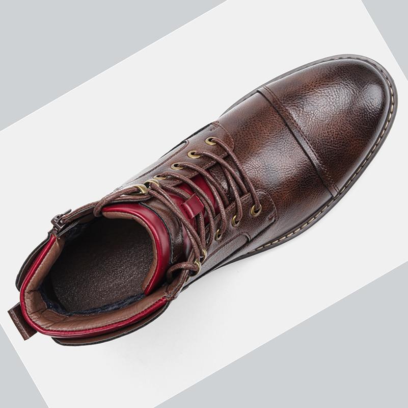 Praktiske Oxford støvler med glidelås. Kombinerer klassisk design med moderne funksjonalitet for menn.