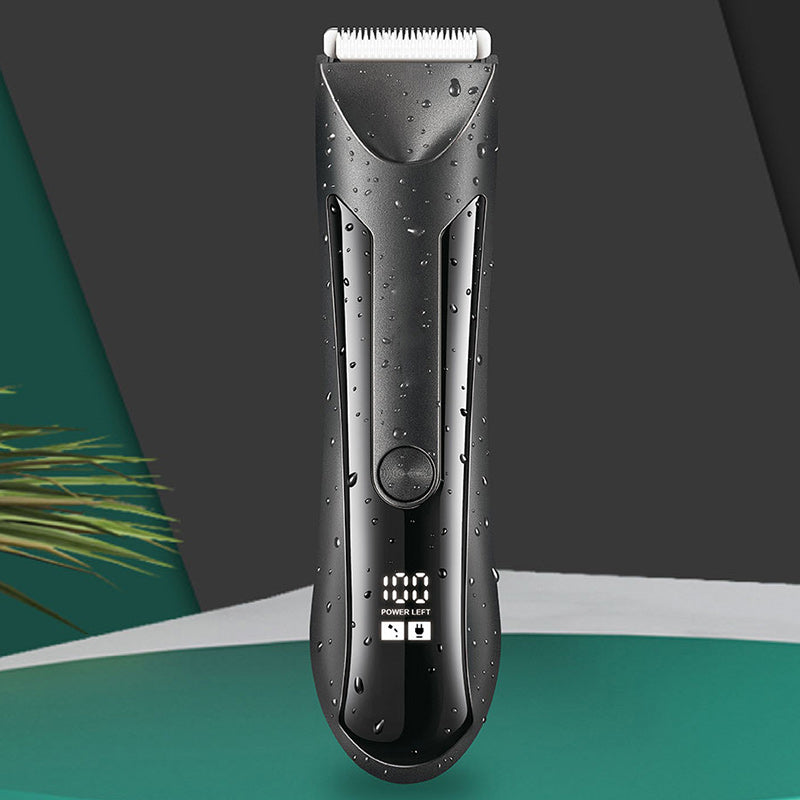 Menns pleie: Premium vanntett barbermaskin for intim- og kroppspleie, effektiv og enkel i bruk.