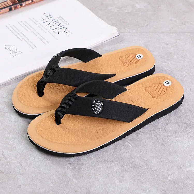 Ergonomiske herre flip-flops for langvarig komfort på stranden og i hverdagen.