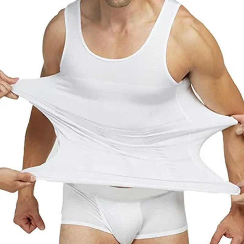 Høy kvalitet herre kompresjonsvest, pustende stoff for optimal komfort hele dagen.