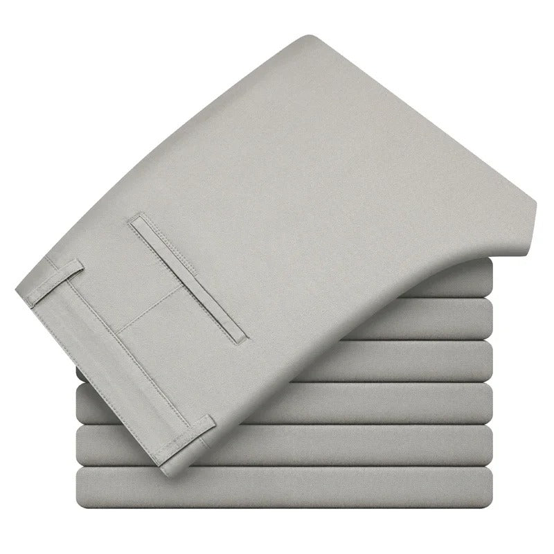 Menns stilige slim fit bukser, allsidige for kontor, fritid og business casual anledninger.
