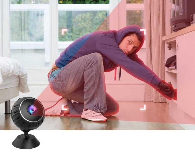 Skjult kamera med bevegelsesdeteksjon og 1080P oppløsning for hjemmesikkerhet