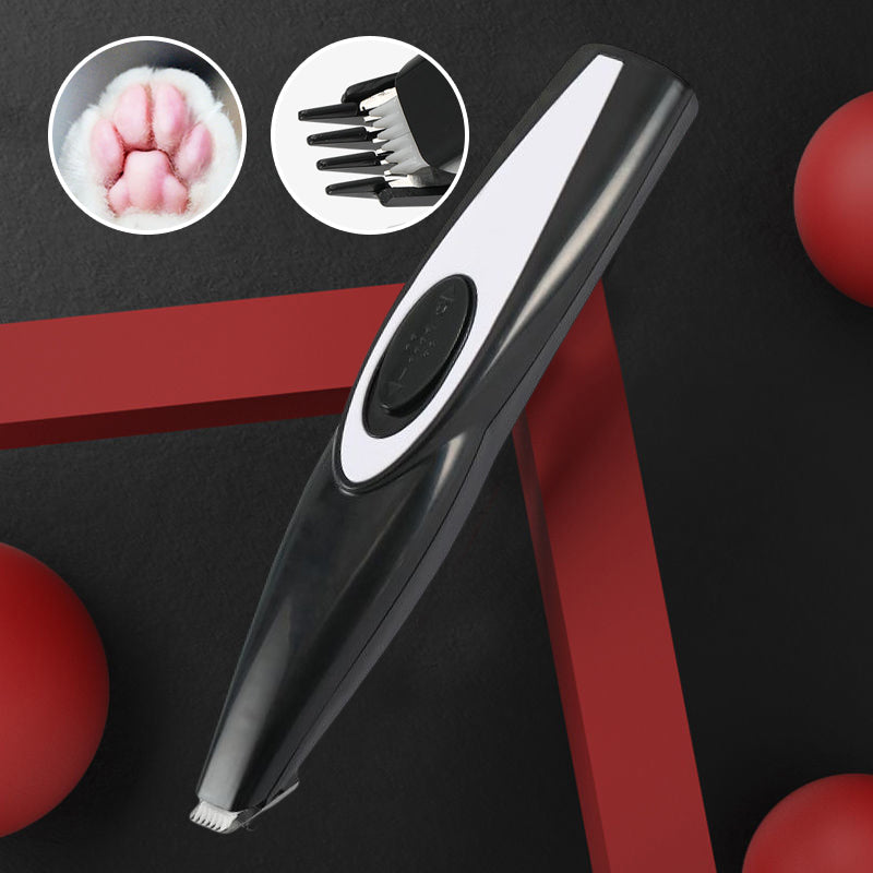 Oppladbar kjæledyr mini trimmer for enkel og trådløs pelsstell, med praktisk USB-lading.
