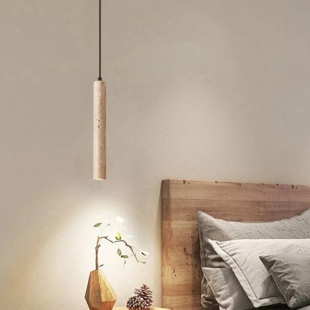 Moderne Wabi-Sabi LED-lysekrone perfekt for stuen. Skaper ro og elegant belysning i hjemmet.