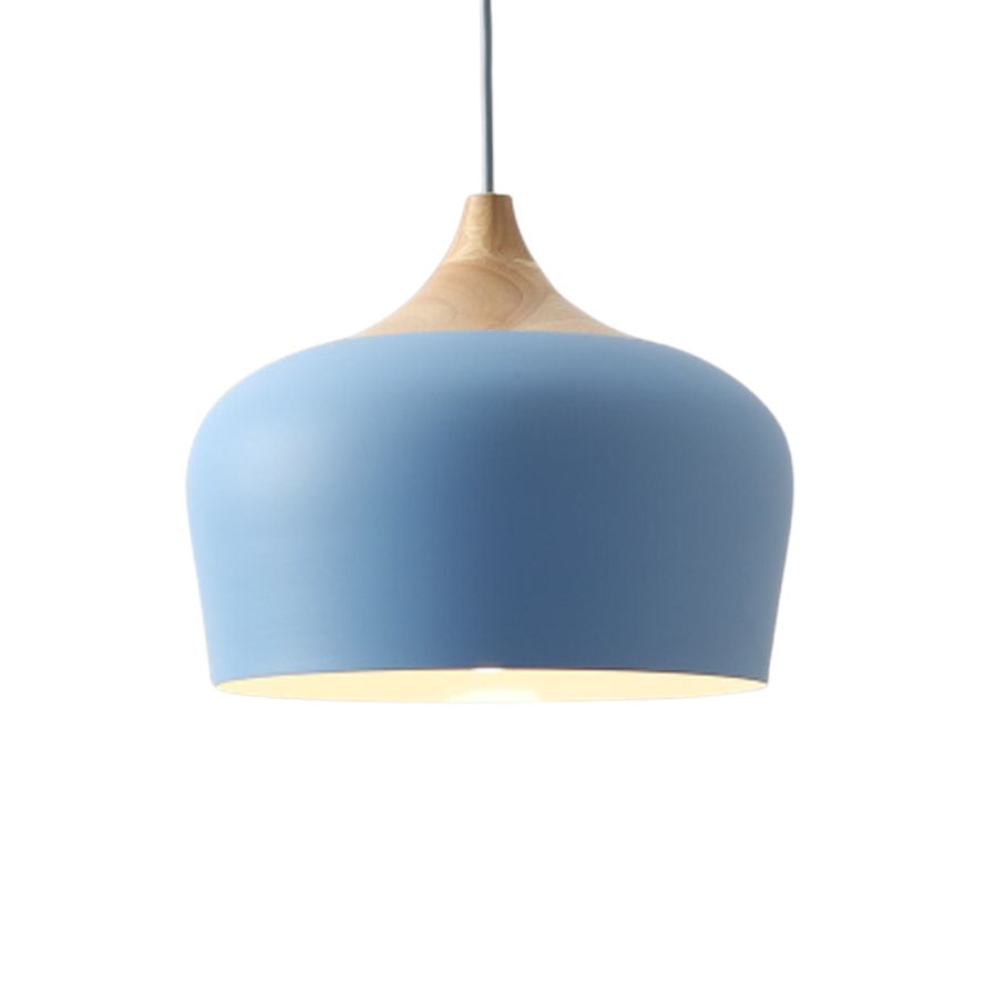 Perfekt gaveidé: Stilren pendellampe i pastell. Passer inn i moderne interiør og gir elegant belysning.