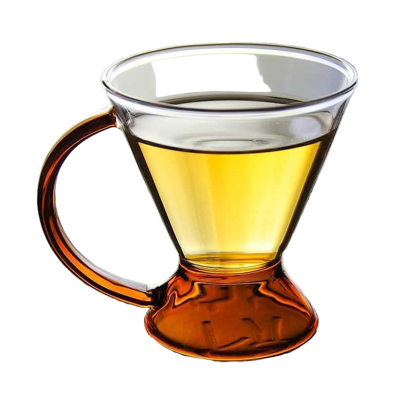 Minimalistisk te-sett i nordisk design med borosilikatglass tekanne og matchende tekopper for løs te.
