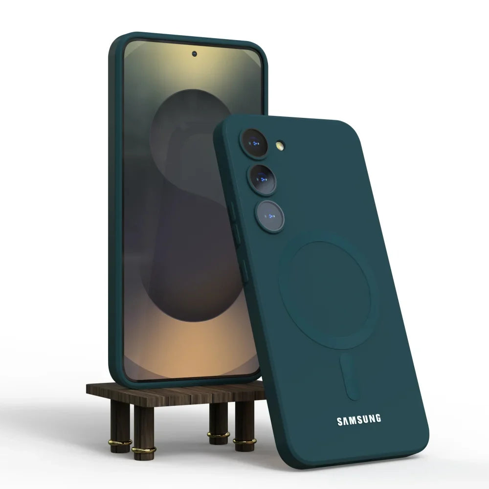 Beskyttende deksel til Samsung Galaxy S25, S24, S23. Slankt design og støtsikkert mot støt og riper.