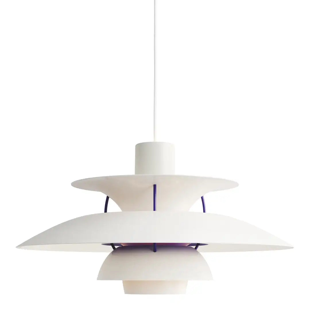 Stuelampe: Moderne rund dimbar LED-taklampe, elegant design