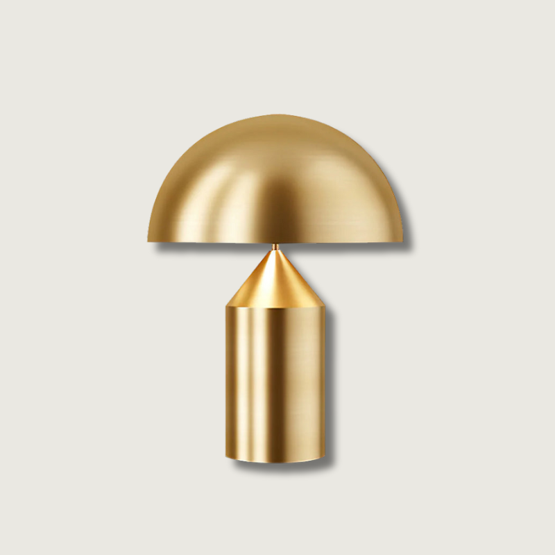 Minimalistisk designlampe med geometrisk form, en stilren lyskilde for moderne hjem.