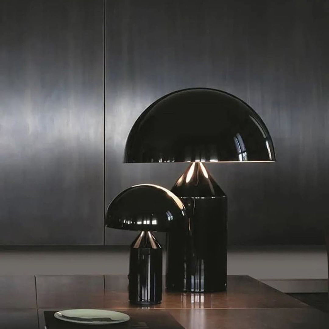 LED-kompatibel geometrisk bordlampe, moderne designlampe for energieffektiv belysning i hjemmet.