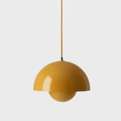 Justerbar moderne halvsirkel pendellampe, ideell for variert interiørdesign.