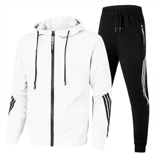 Moderne herre treningsdrakt i aktivtøy for menn. Optimal komfort og sporty fritidsstil.