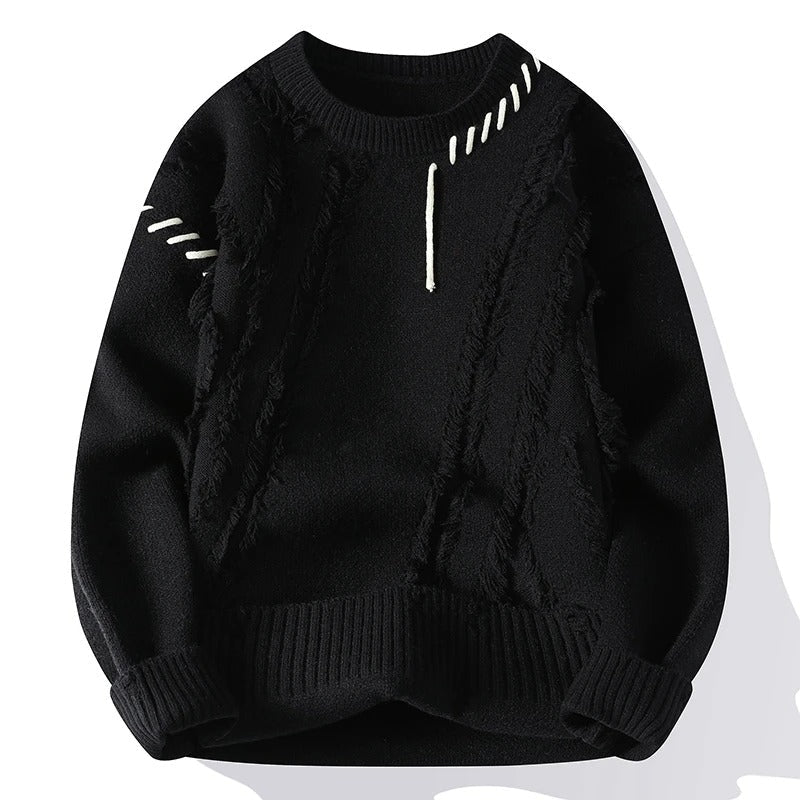 Elegant herregenser i moderne mote, perfekt for casual antrekk og daglig komfort om høsten.