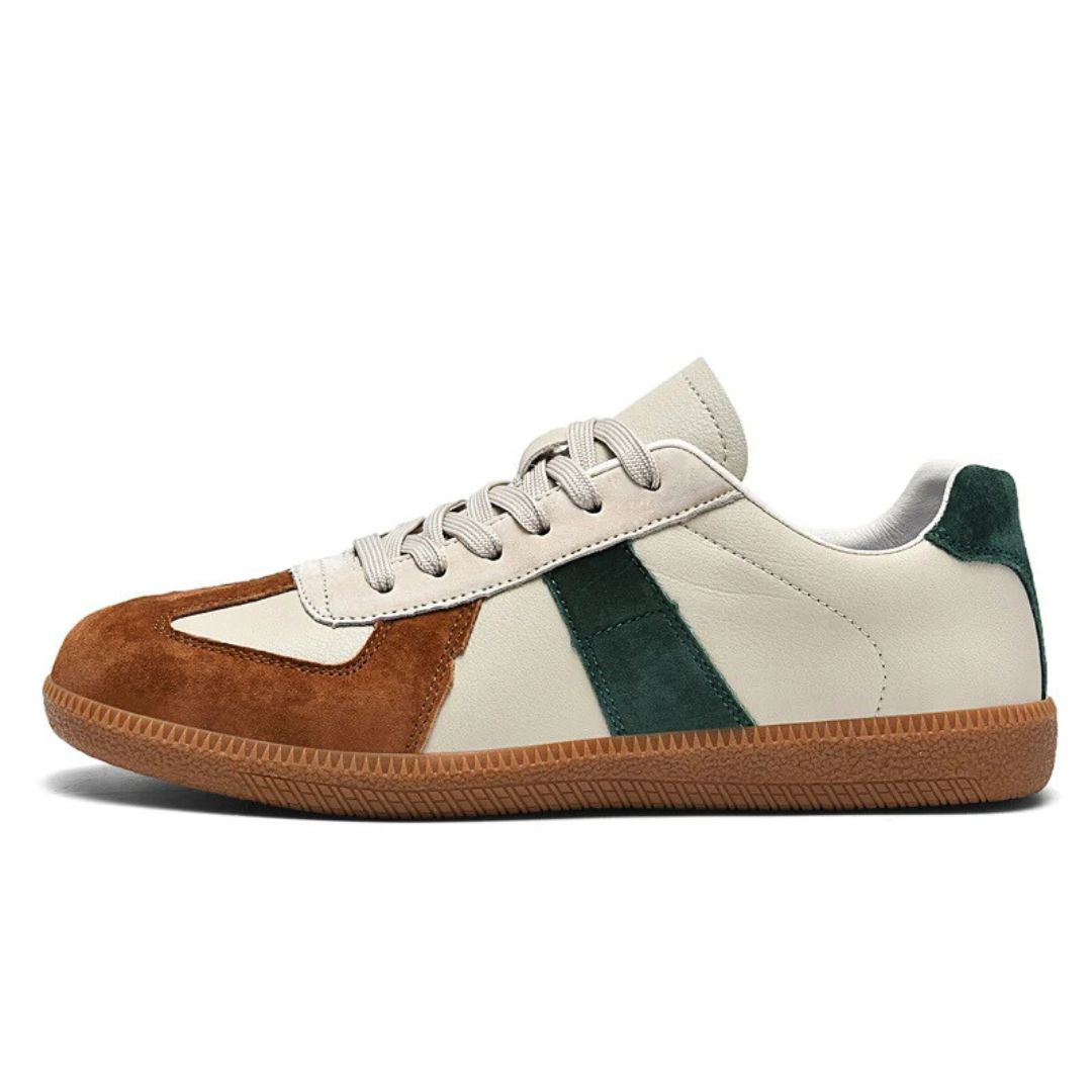 Moderne herresneakers med komfortabel gummisåle, ideelle for hverdagsbruk.