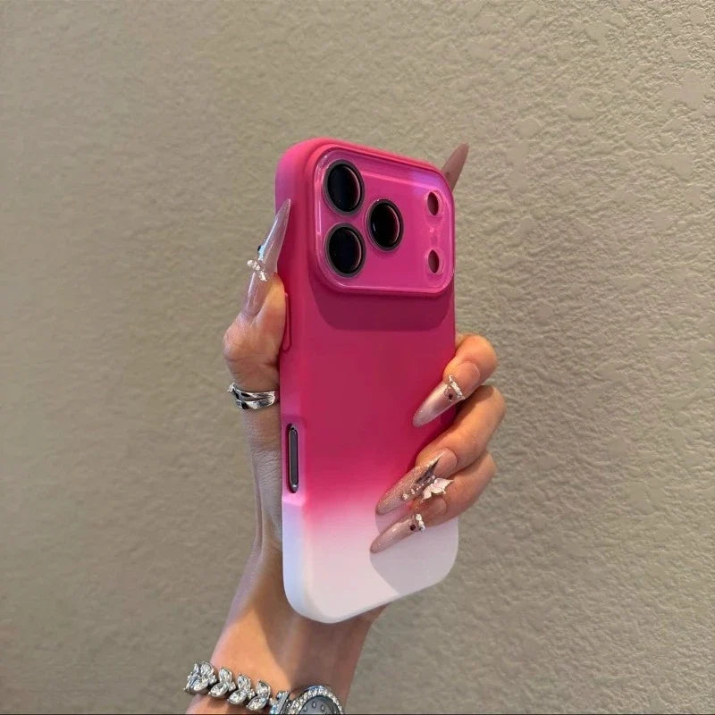 Stilig gradient iPhone 17 Pro Max deksel. Slankt, støtsikkert med anti-fingeravtrykk for optimal beskyttelse.