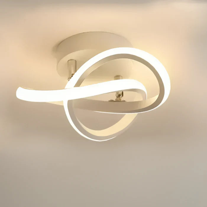 Allsidig, moderne LED taklampe. Elegant designlampe for stue, gang og kontor.