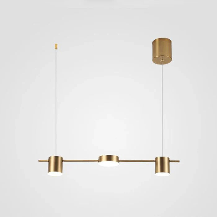 Elegant svart LED-pendellampe, perfekt taklampe for spiseplass, kjøkkenøy eller kontor.