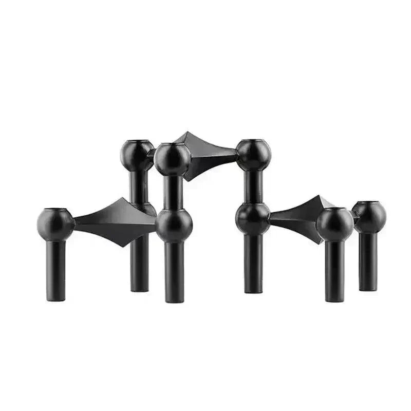 Håndverk: Moderne, minimalistisk lysestake for elegant interiør og hjemmedekorasjon.