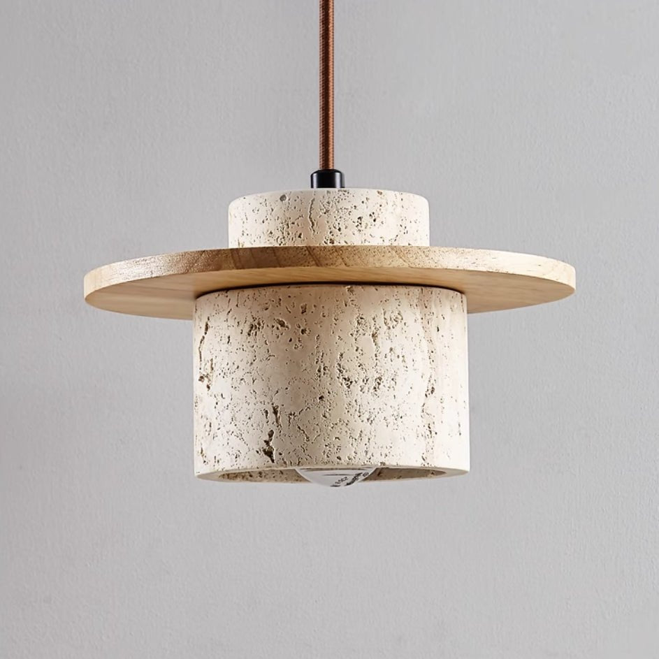 Justerbar LED-hengelampe med organisk design. Moderne taklampe som gir stemningsfull belysning til spisestuen.