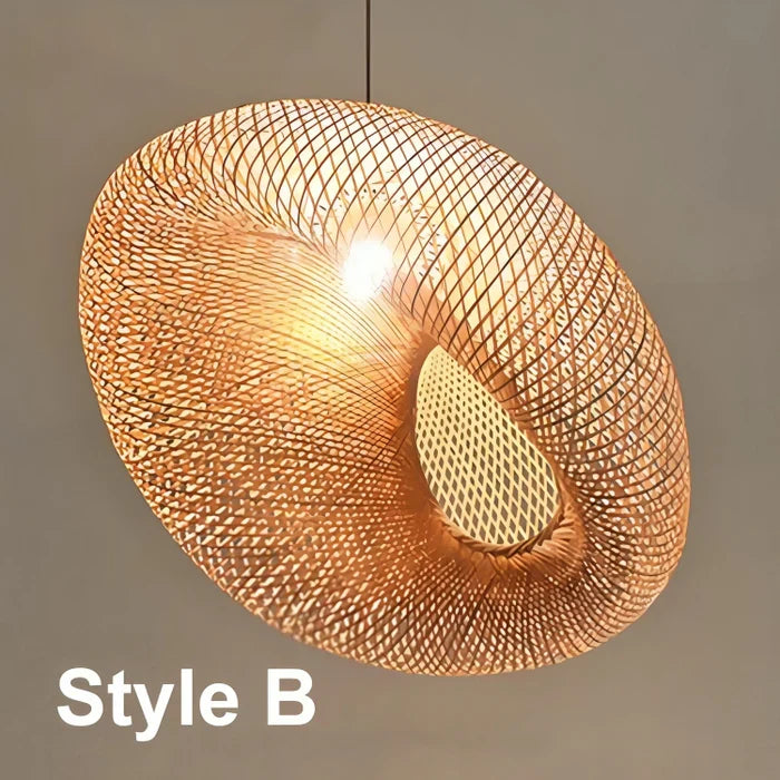 Inviterende taklampe. Moderne designpendel, perfekt belysning for stue, spisestue og soverom.