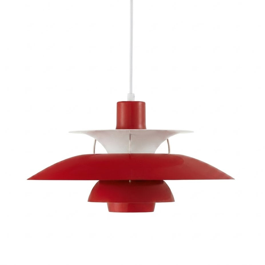 Designlampe: Moderne rund taklampe. LED, dimbar, gir vakker belysning til stue og spisestue.