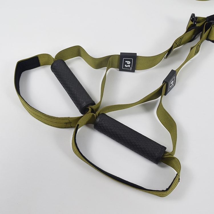 Helkroppstrening med motstandstreningsbelte. Styrk muskler, forbedre kondisjon og fitness.