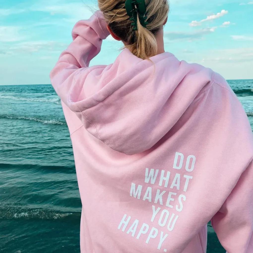Myk dame hettegenser i sherpa fleece. Komfortabel pullover for avslappet hverdag.