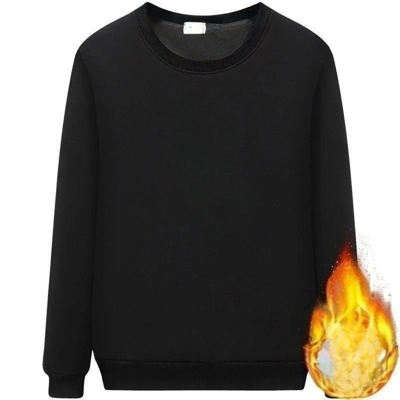 Varm vintergenser i fleece for damer, rund hals og myk innside, gir komfort.
