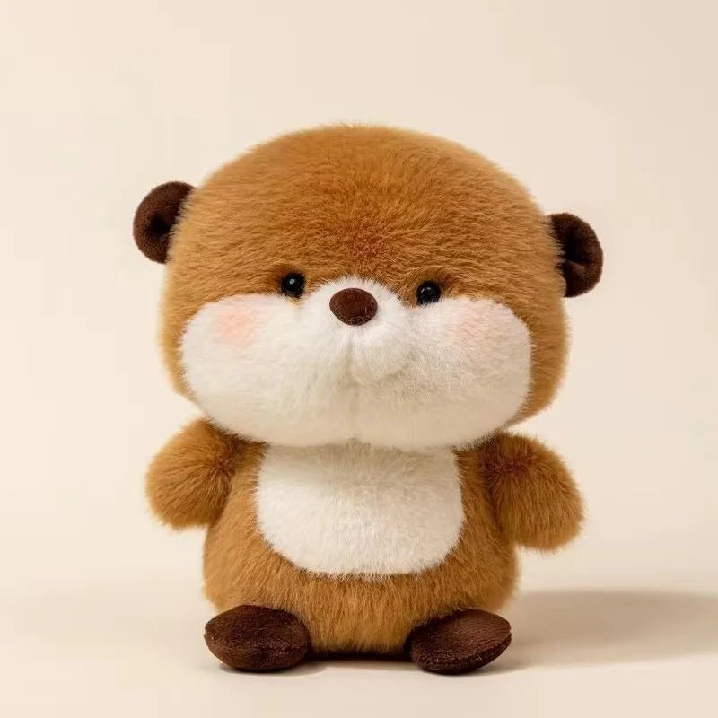Flere søte kawaii plysjdyr, myke og lekne for barnas glede.