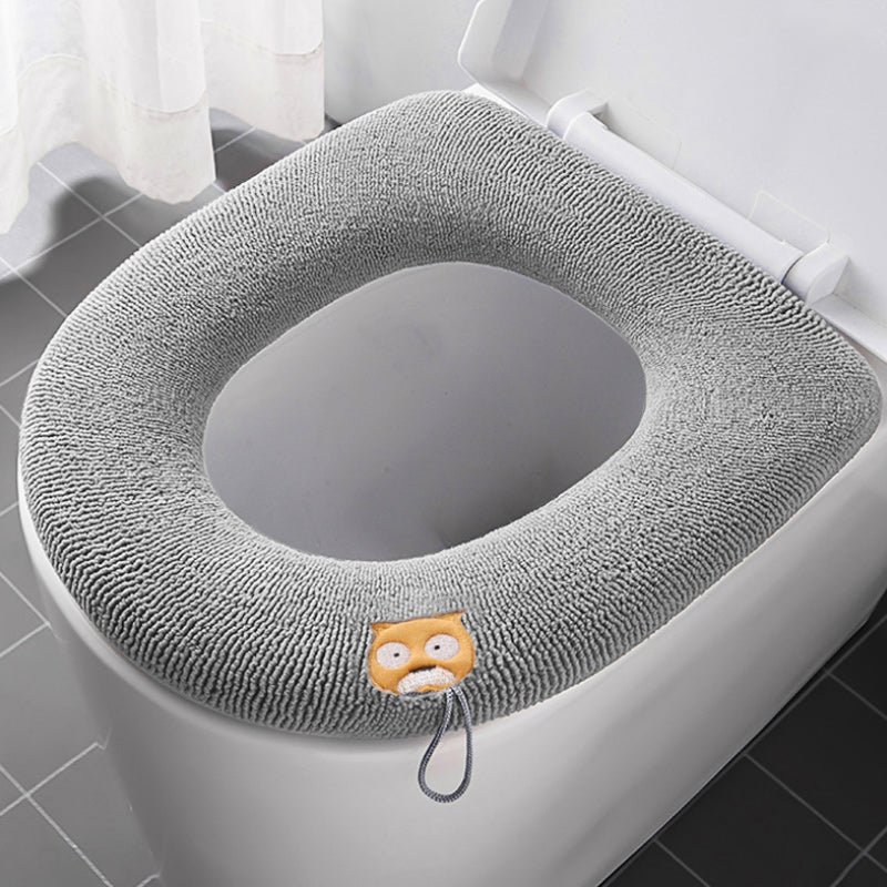 Enkelt å rengjøre toalettsetetrekk. Varmt, mykt og hygienisk for moderne baderom.
