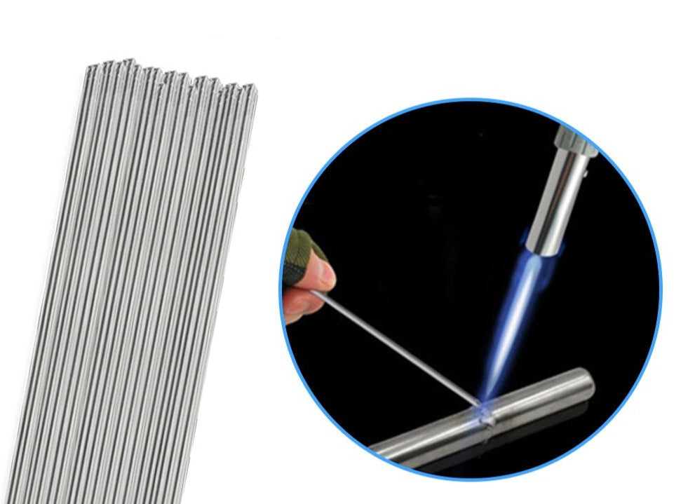 Aluminiums sveisestenger for sterk og holdbar reparasjon av aluminium. Viktig sveiseutstyr for DIY.