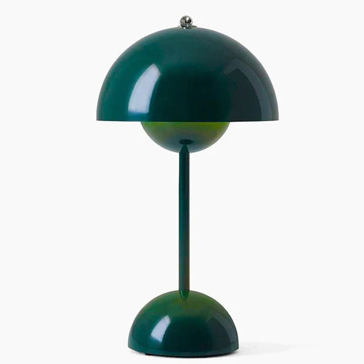 Moderne bordlampe i soppform, med dimbar funksjon for soverommet og avslapning.