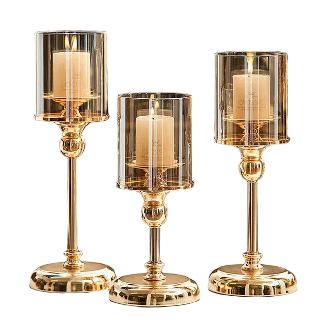 Nordisk lysestake i tidløst design. Elegant dekorasjon for hjem og restaurant.