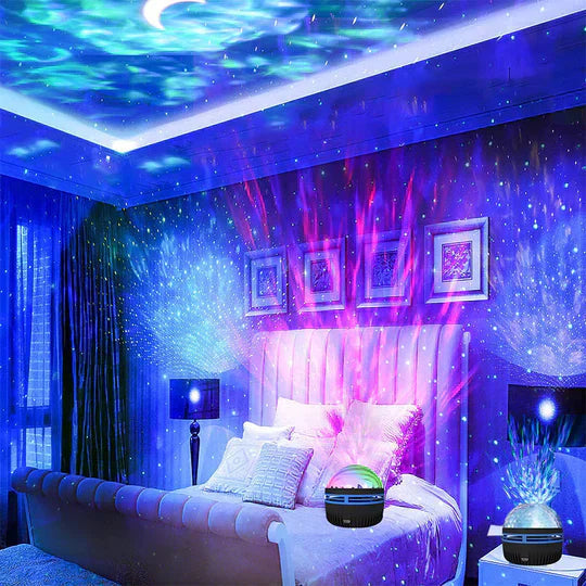 Elegant dekorasjonslys; en nordlys lampe som leverer et fengende lysshow og forvandler ethvert rom.