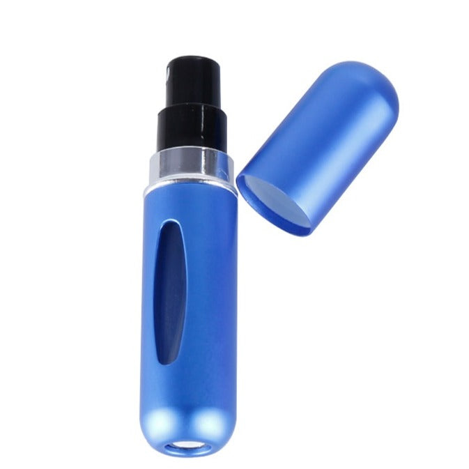 Smart reise-gadget: påfyllbar parfymesprayflaske i aluminium, holder din favorittduft frisk.