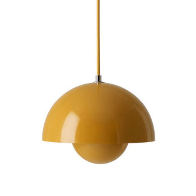 Elegant blomsterpotte taklampe for interiørdesign i hjemmet.