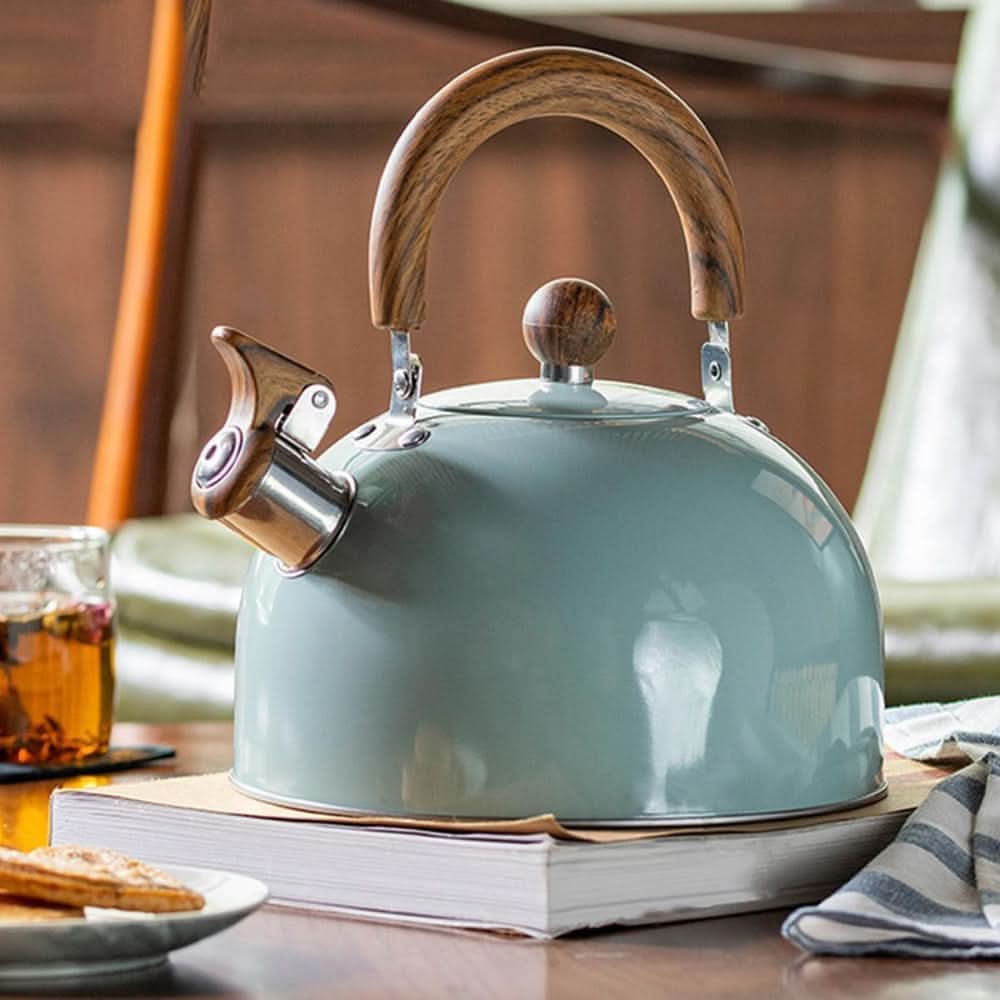 Elegant 3-liters plystrekjele av rustfritt stål, perfekt for te og kaffe. Tidløst kjøkkenutstyr.