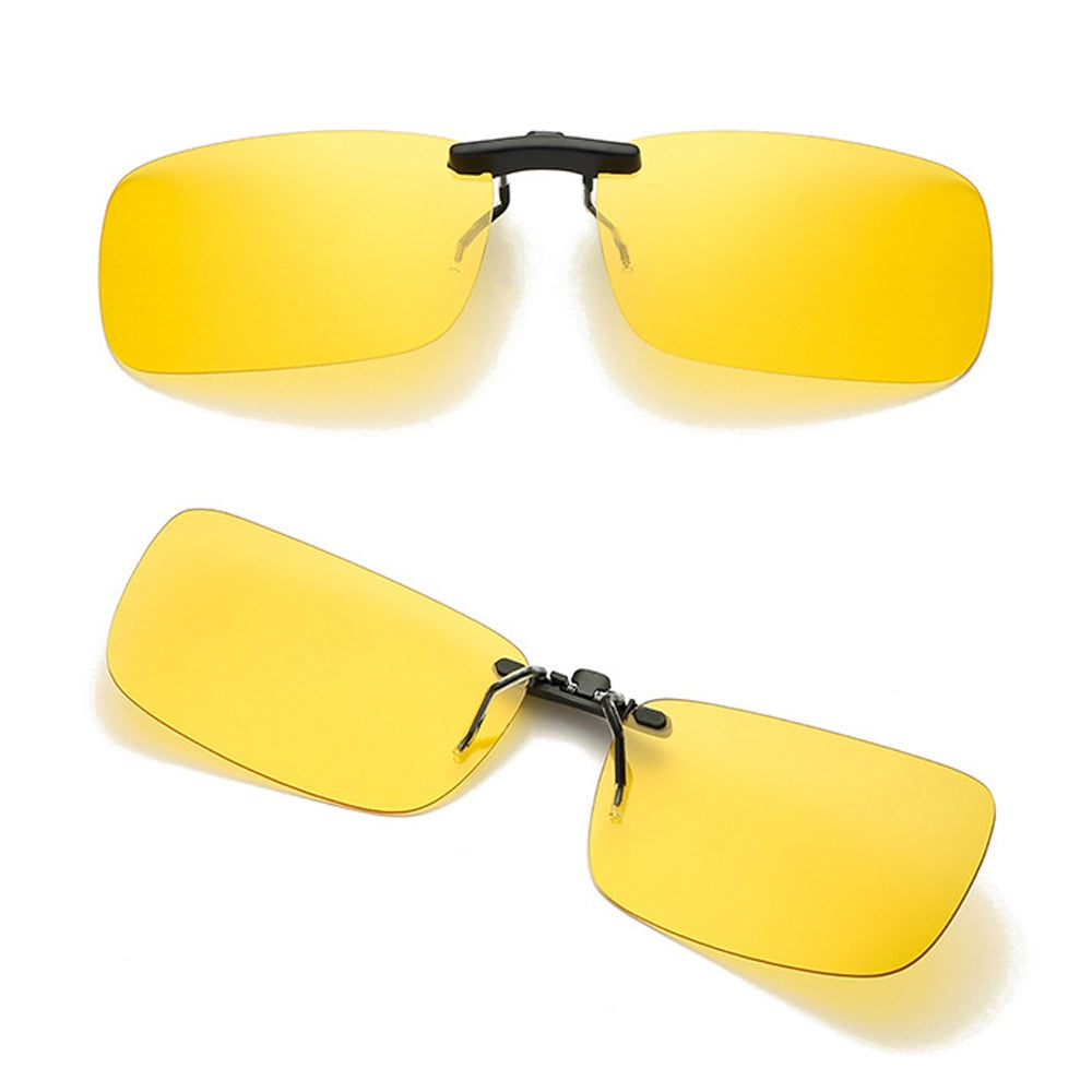 Unisex polariserte klips-solbriller. Reduserer gjenskinn, gir UV-beskyttelse og optimalt syn.