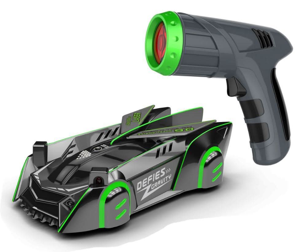 Fjernstyrt veggklatrebil med fjernkontroll. Laserstyrt RC bil gir timevis med innendørs moro for barn.