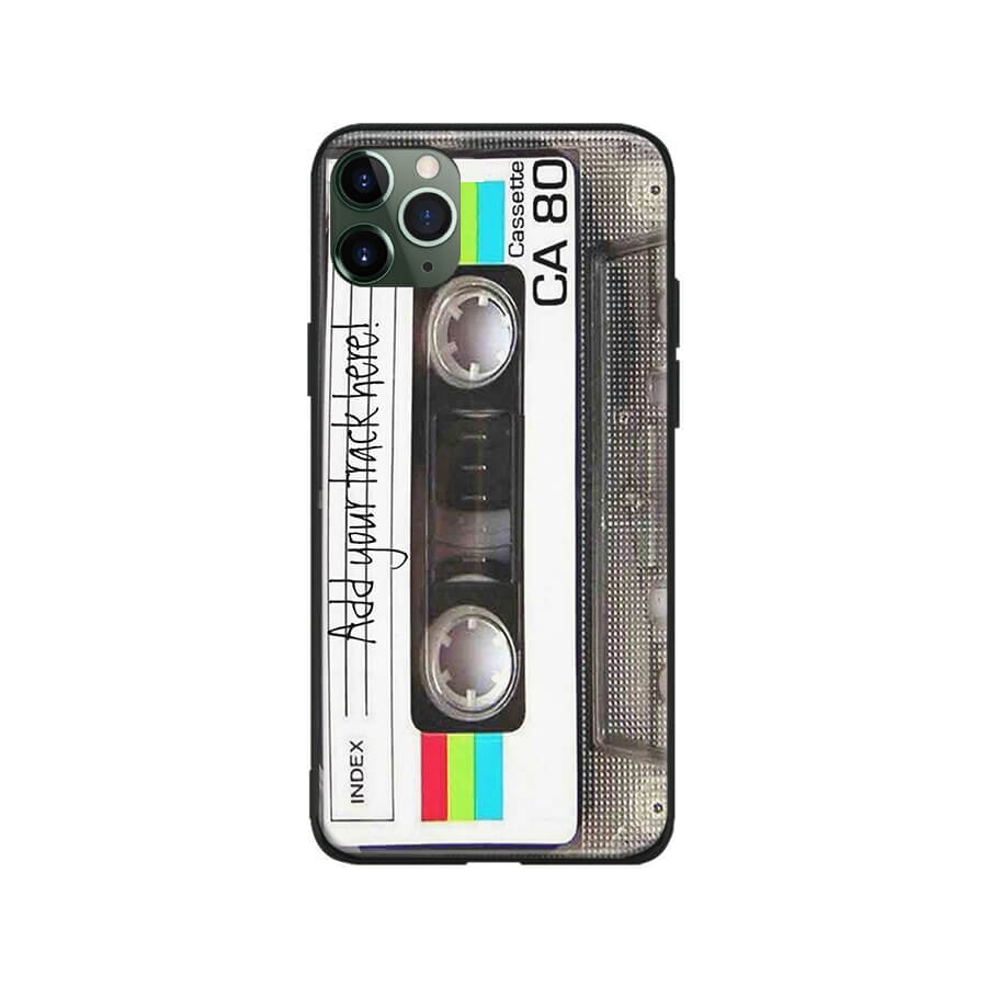 Vintage kassett telefondeksel til iPhone. Gi mobilen din en unik retro stil og beskyttelse.