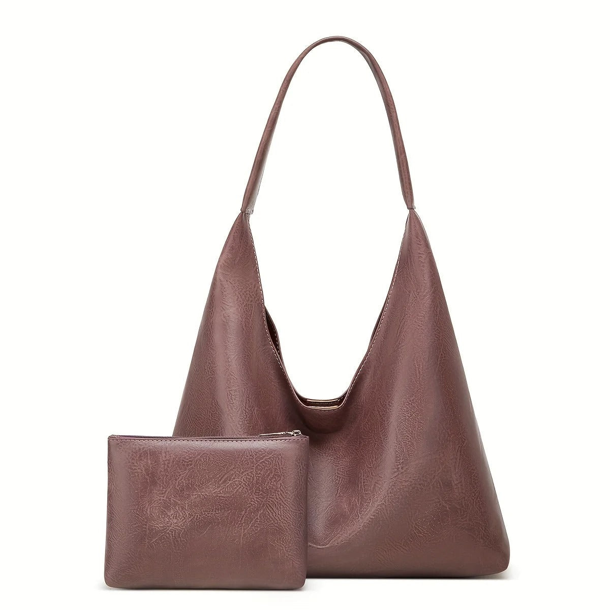 Elegant retro skulderveske med justerbar stropp, perfekt for kvinner på farten.