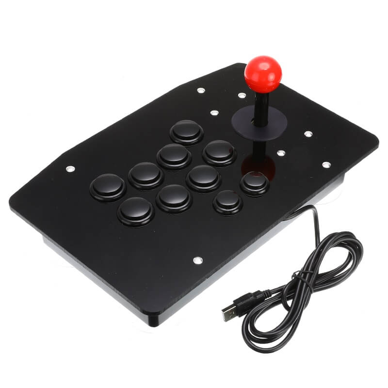 Retro gaming joystick med USB-tilkobling. Gi dine favoritt pc-spill den autentiske arkadefølelsen.