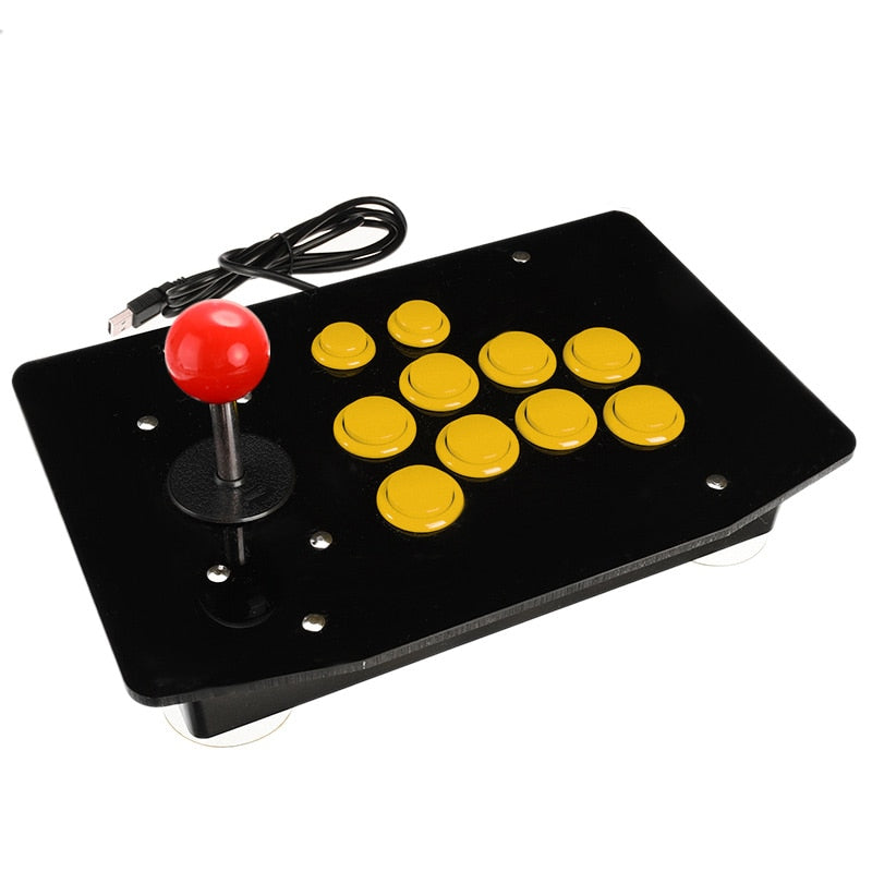 Vintage-inspirert USB joystick for gaming. Få ekte arkadeglede med denne solide spillkontrolleren.