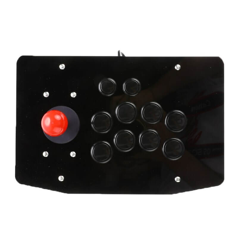 Ergonomisk retro joystick med USB. Forbedrer pc-spillopplevelsen med nostalgisk design.